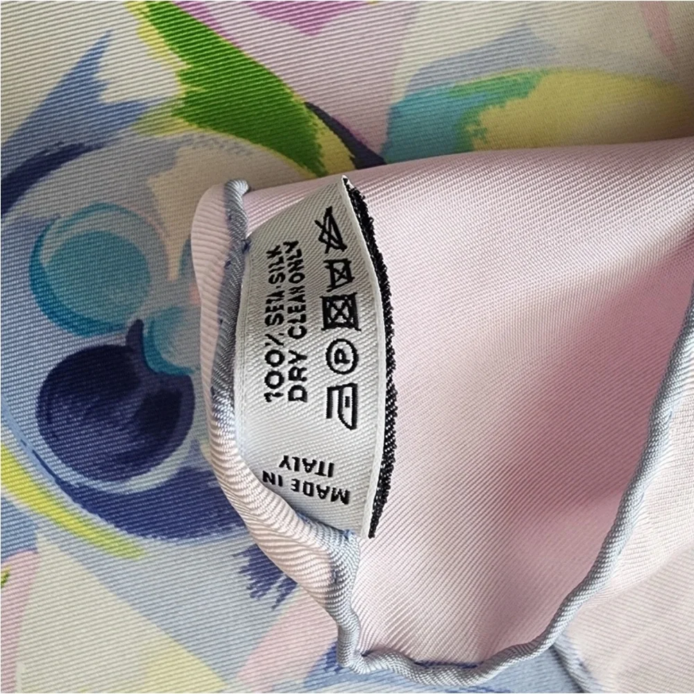 Louis Vuitton Multicolor Silk Scarf 33”